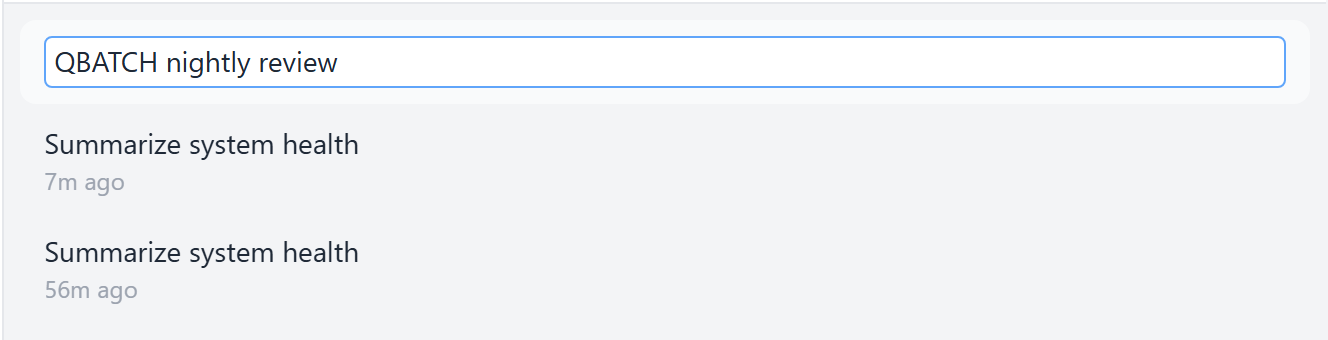 Renaming a session inline
